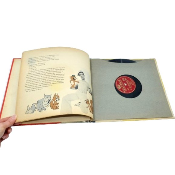 VINTAGE 1945~Columbia Records Gene Kelly THE KING WHO COULDNT DANCE 78rpm +Book - Picture 5 of 6